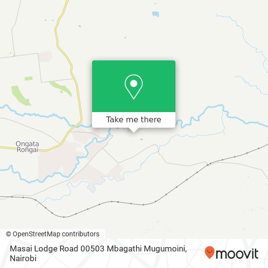 Masai Lodge Road 00503 Mbagathi Mugumoini map
