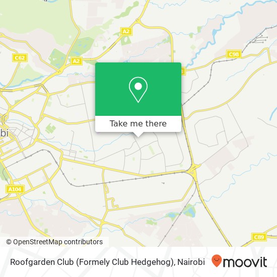 Roofgarden Club (Formely Club Hedgehog) map