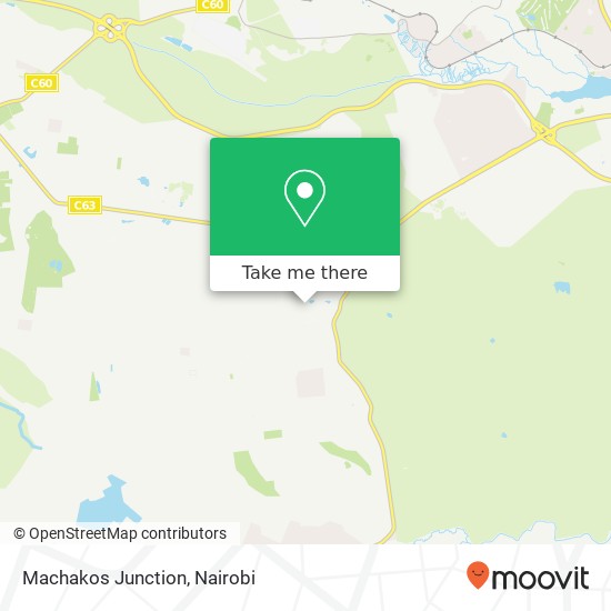 Machakos Junction map