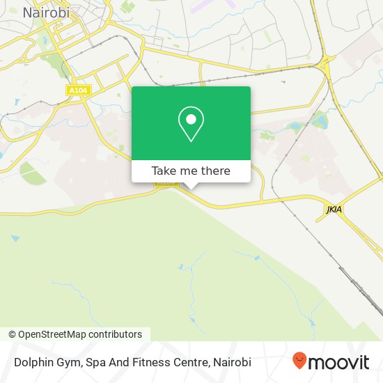 Dolphin Gym, Spa And Fitness Centre map