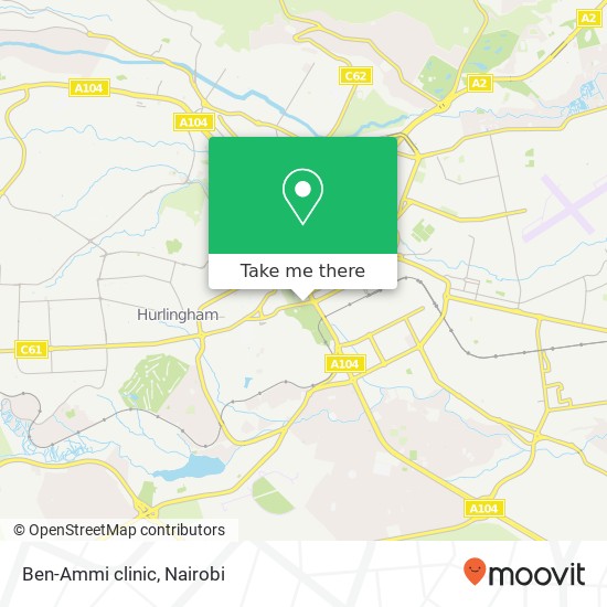 Ben-Ammi clinic map