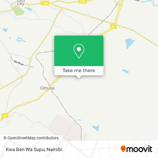 Kwa Ben Wa Supu map