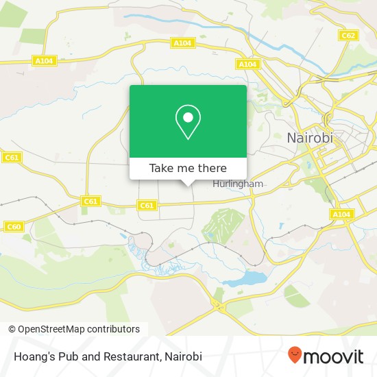 Hoang's Pub and Restaurant map