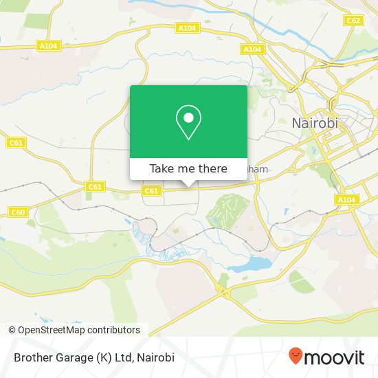 Brother Garage (K) Ltd map