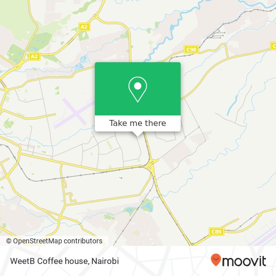 WeetB Coffee house map