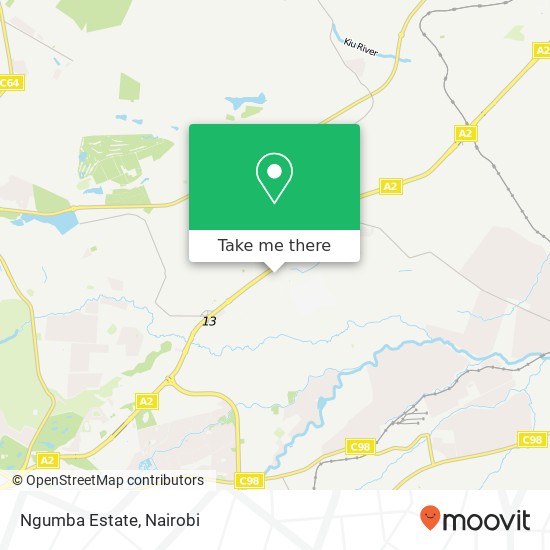 Ngumba Estate map