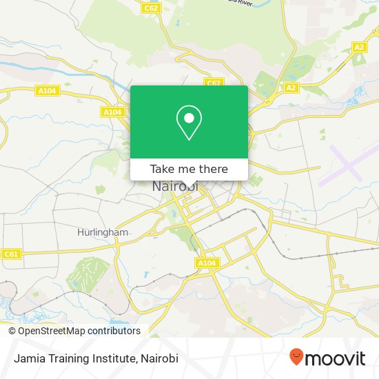 Jamia Training Institute map