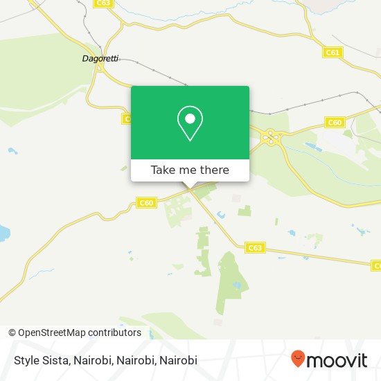 Style Sista, Nairobi, Nairobi map