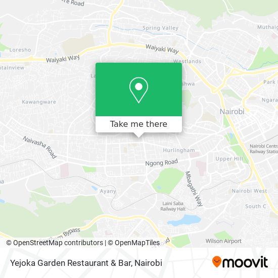 Yejoka Garden Restaurant & Bar map