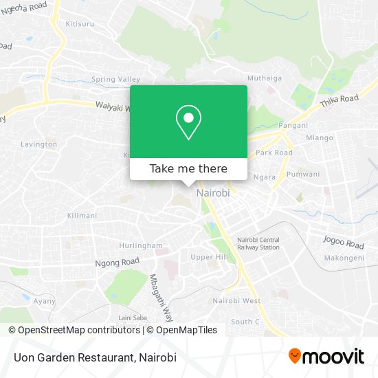 Uon Garden Restaurant map