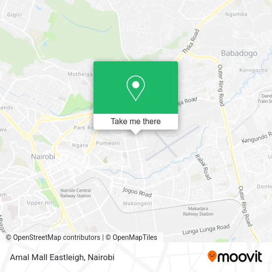 Amal Mall Eastleigh map