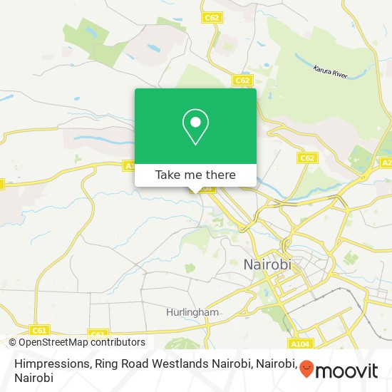 Himpressions, Ring Road Westlands Nairobi, Nairobi map