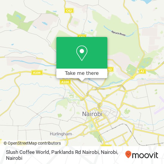 Slush Coffee World, Parklands Rd Nairobi, Nairobi map