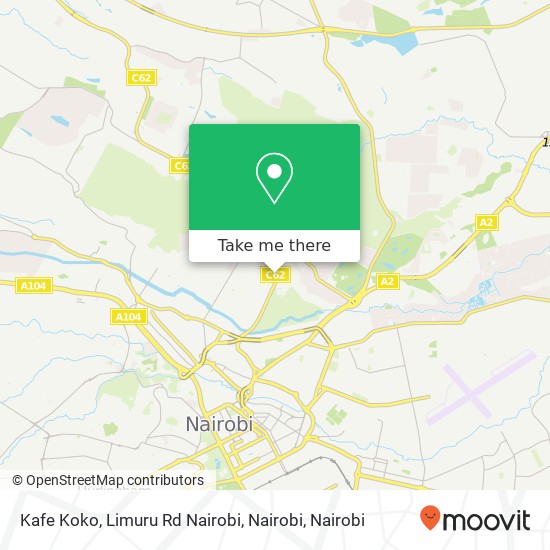 Kafe Koko, Limuru Rd Nairobi, Nairobi map