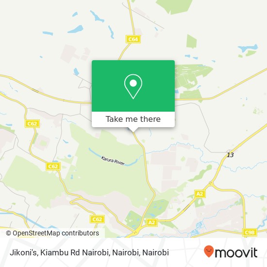 Jikoni's, Kiambu Rd Nairobi, Nairobi map