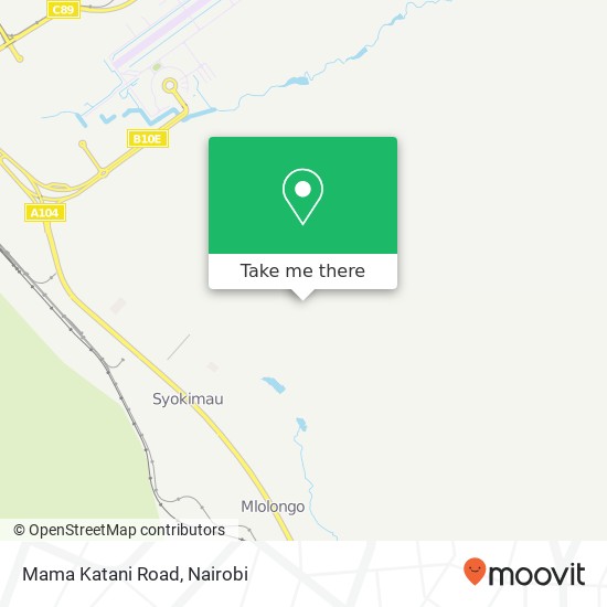 Mama Katani Road map