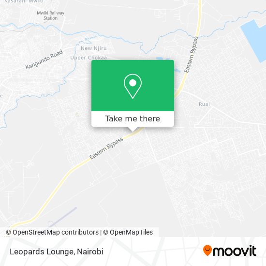 Leopards Lounge map