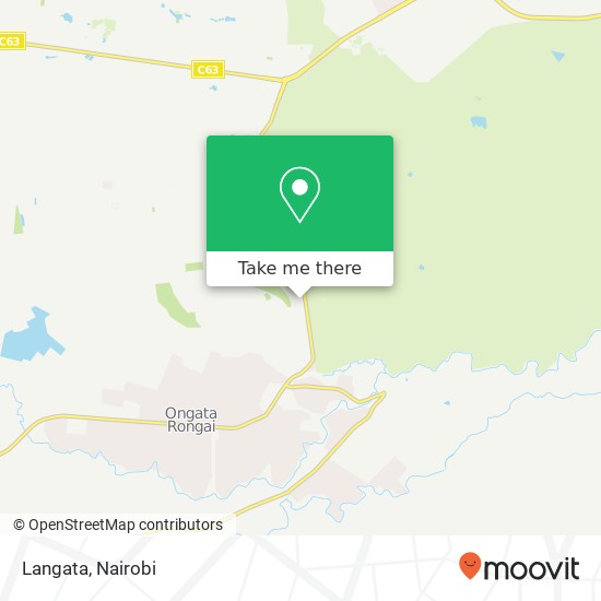 Langata map