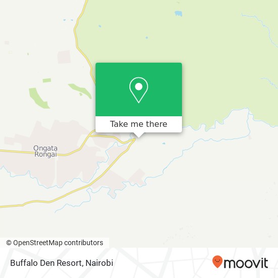 Buffalo Den Resort map