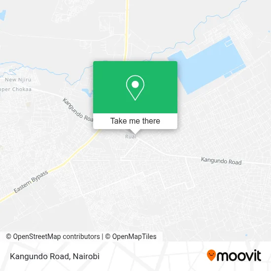 Kangundo Road map