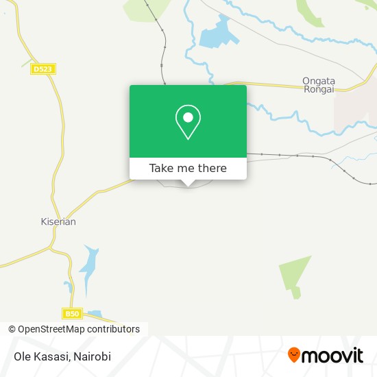 Ole Kasasi map