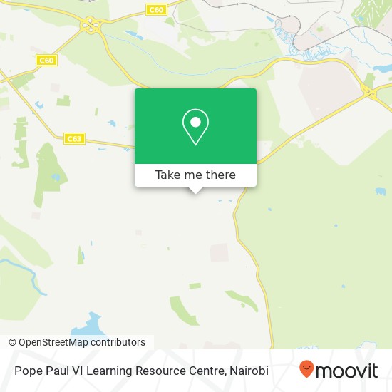 Pope Paul VI Learning Resource Centre map