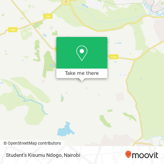 Student's Kisumu Ndogo map