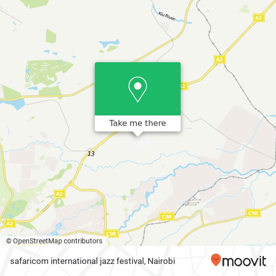safaricom international jazz festival map