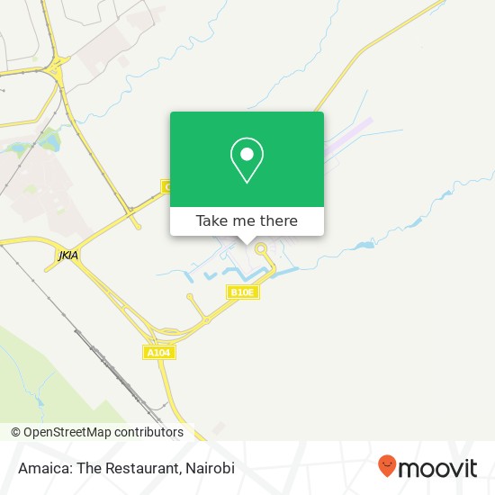 Amaica: The Restaurant map