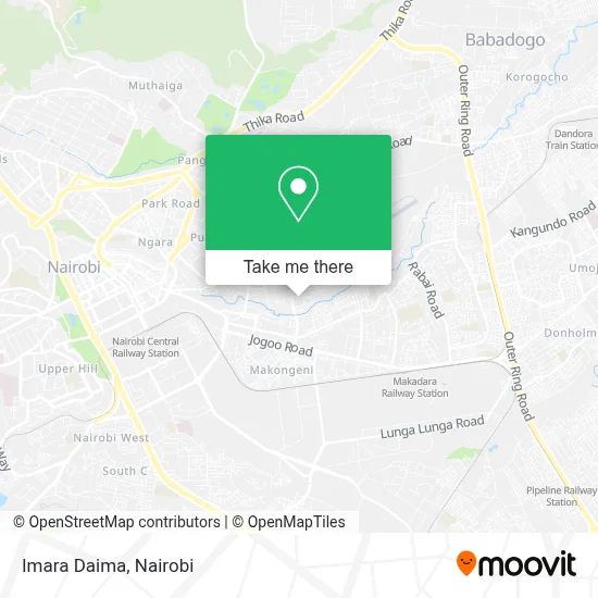 Imara Daima map