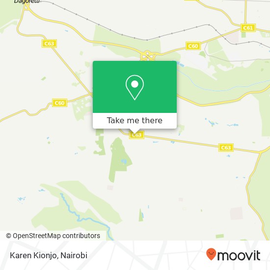 Karen Kionjo map