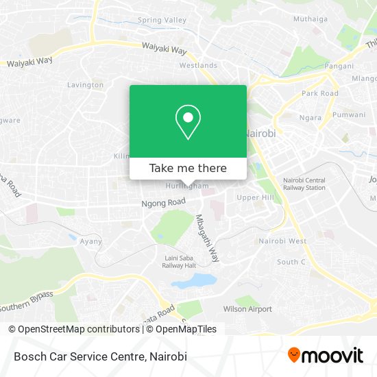 Bosch Car Service Centre map