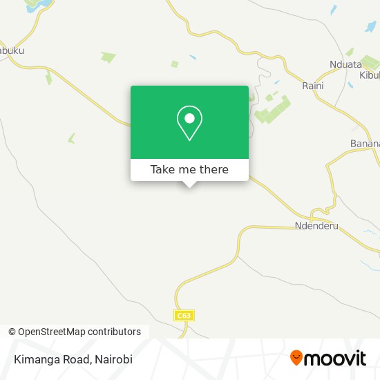 Kimanga Road map