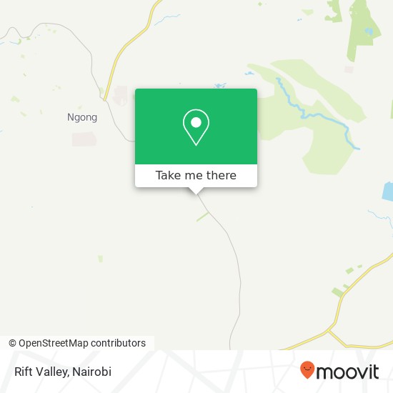 Rift Valley map