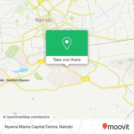 Nyama Mama Capital Centre map