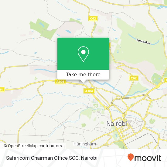 Safaricom Chairman Office SCC map