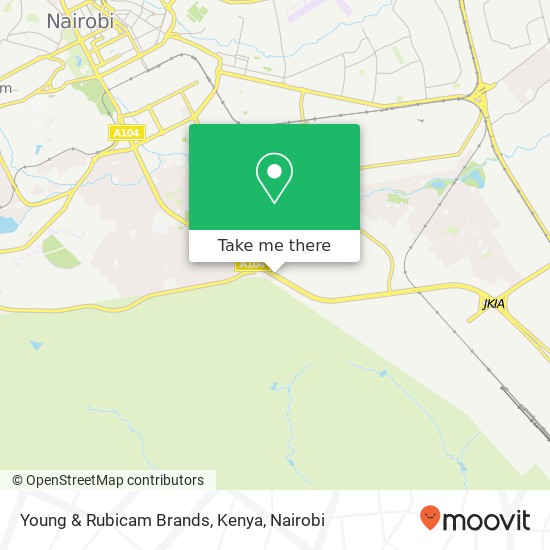 Young & Rubicam Brands, Kenya map