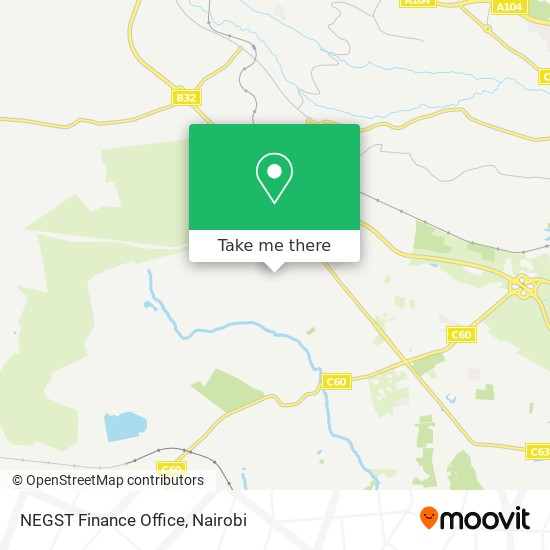 NEGST Finance Office map