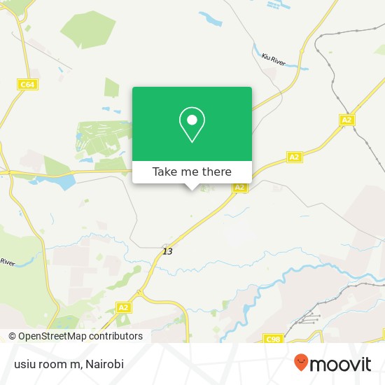 usiu room m map