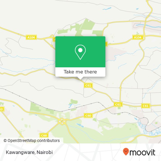 Kawangware map