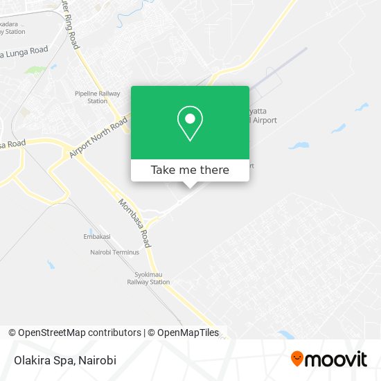 Olakira Spa map