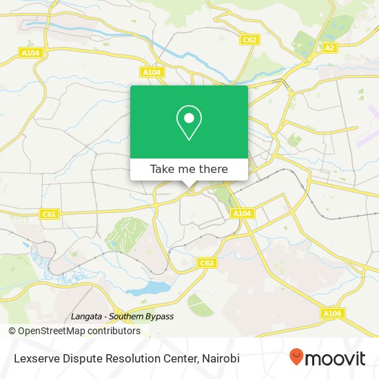 Lexserve Dispute Resolution Center map