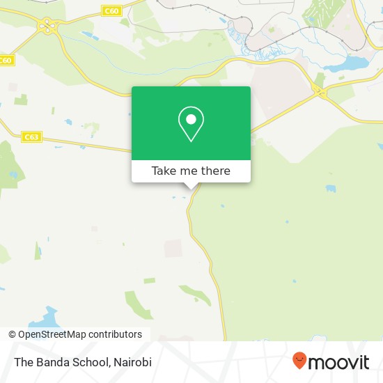 The Banda School map
