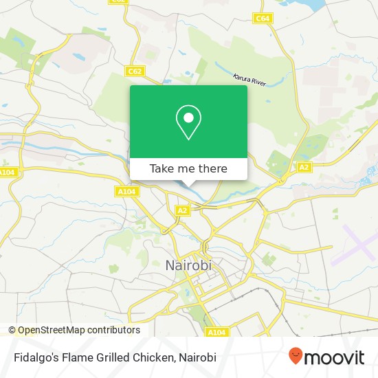 Fidalgo's Flame Grilled Chicken map