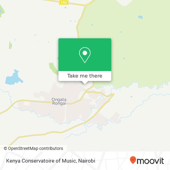 Kenya Conservatoire of Music map