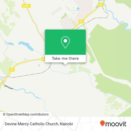 Devine Mercy Catholic Church map