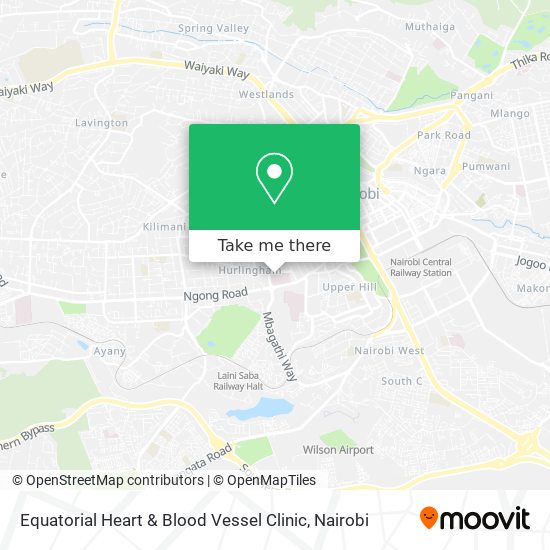 Equatorial Heart & Blood Vessel Clinic map
