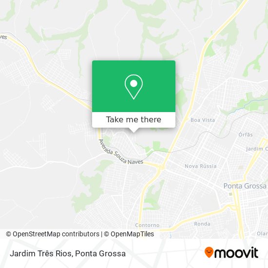 Jardim Três Rios map