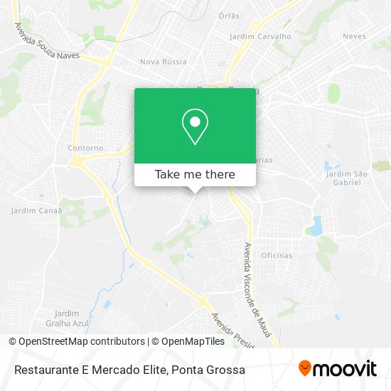 Restaurante E Mercado Elite map