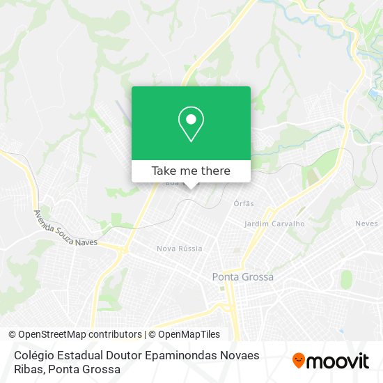 Colégio Estadual Doutor Epaminondas Novaes Ribas map